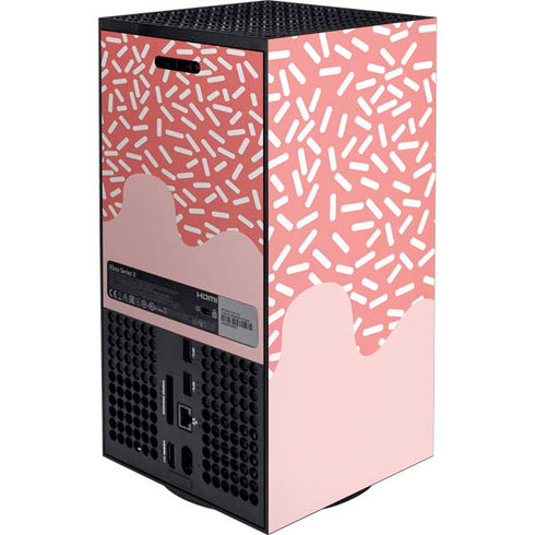 Coral Spring Sprinkles XBox Series X Digital Edition Console Skin